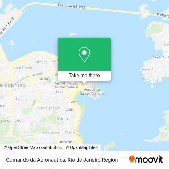 Comando da Aeronautica map