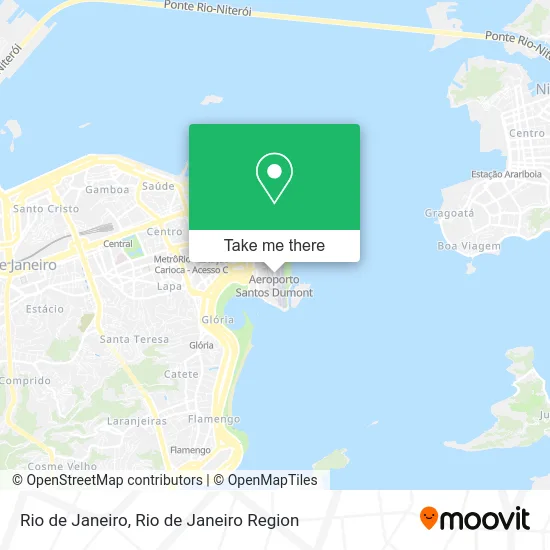 Rio de Janeiro map