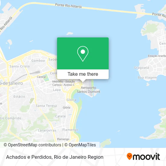 Achados e Perdidos map