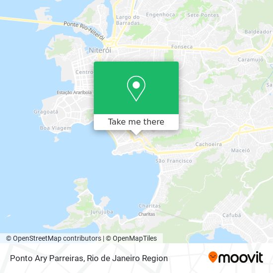 Ponto Ary Parreiras map