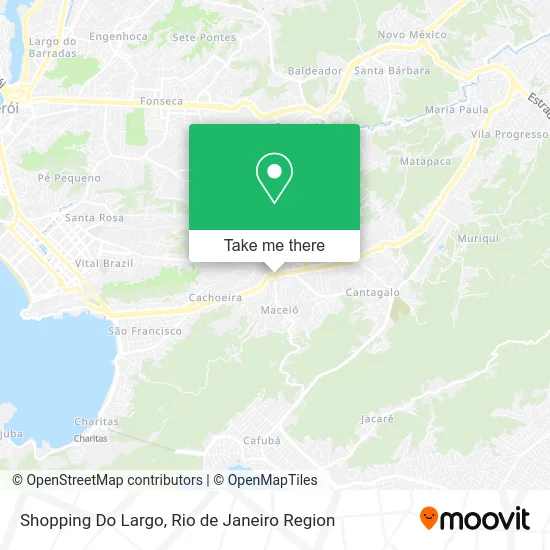 Shopping Do Largo map