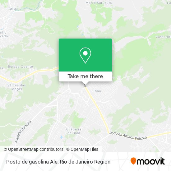 Posto de gasolina Ale map