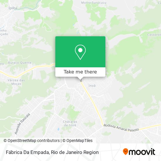Fábrica Da Empada map
