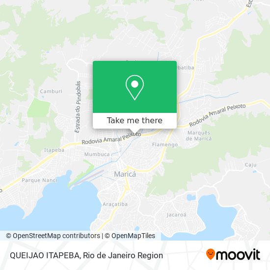 QUEIJAO ITAPEBA map