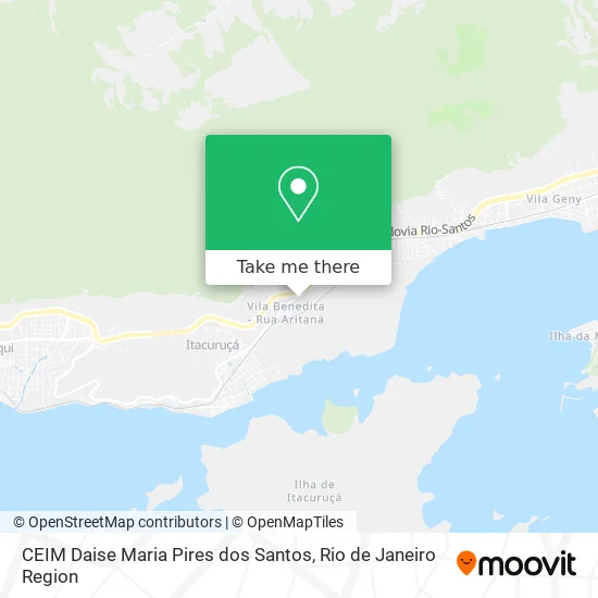 CEIM Daise Maria Pires dos Santos map