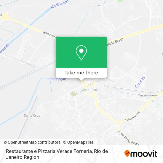 Restaurante e Pizzaria Verace Forneria map