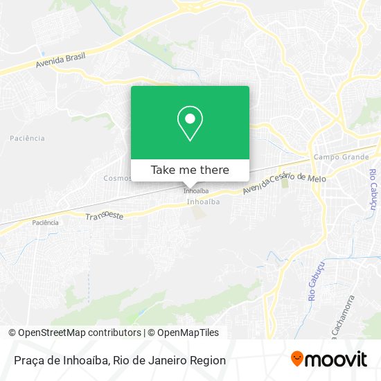 Praça de Inhoaíba map