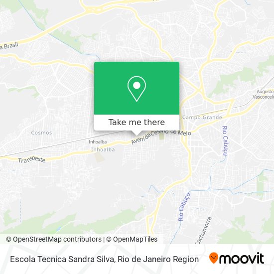 Escola Tecnica Sandra Silva map