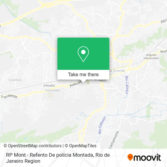 RP Mont - Refento De polícia Montada map