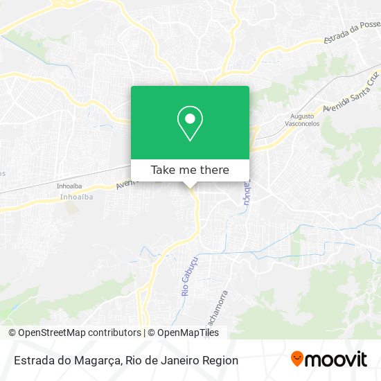 Estrada do Magarça map