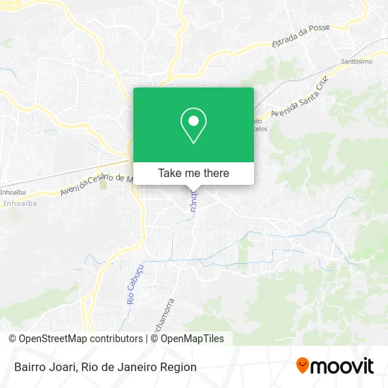 Bairro Joari map