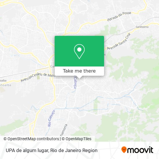 UPA de algum lugar map