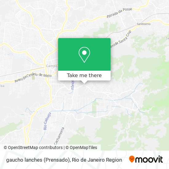 Mapa gaucho lanches (Prensado)