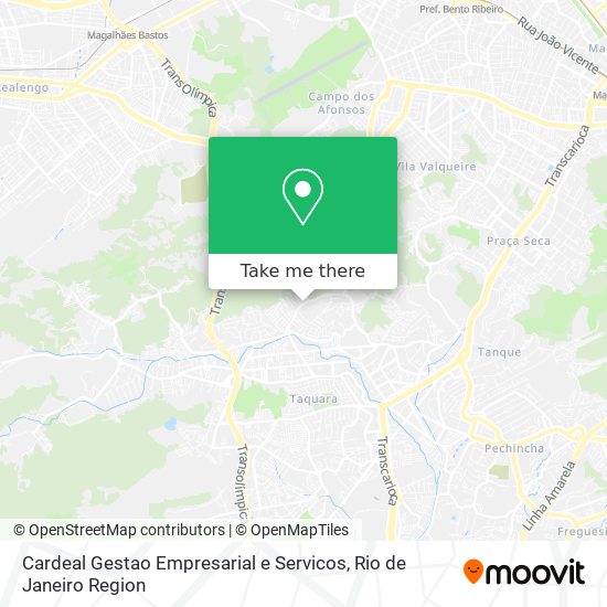 Cardeal Gestao Empresarial e Servicos map