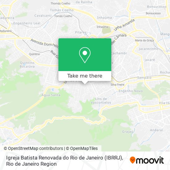 Igreja Batista Renovada do Rio de Janeiro (IBRRJ) map