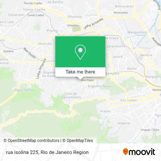 rua isolina 225 map