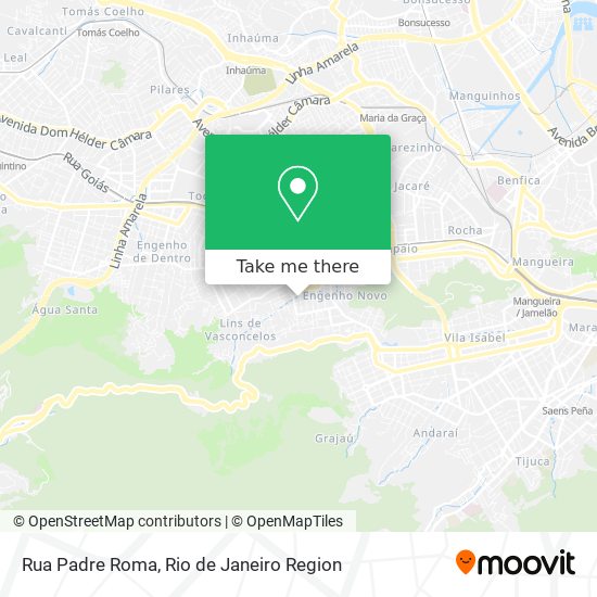 Rua Padre Roma map