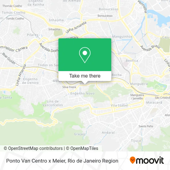 Ponto Van Centro x Meier map