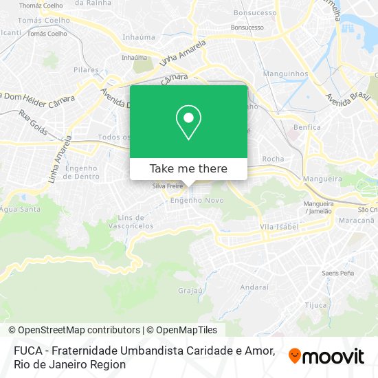 FUCA - Fraternidade Umbandista Caridade e Amor map