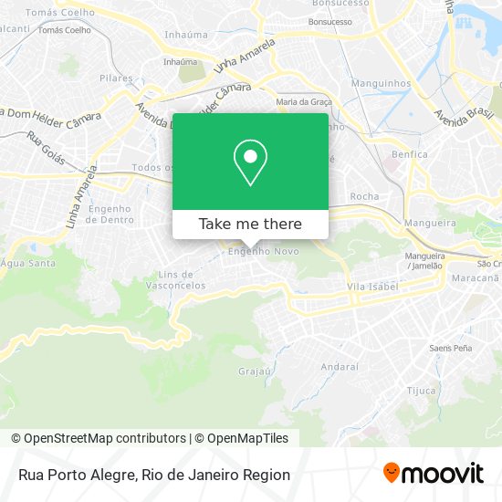 Mapa Rua Porto Alegre