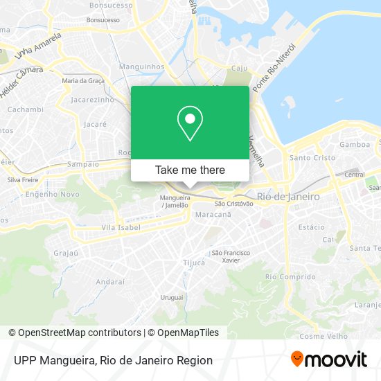 Mapa UPP Mangueira