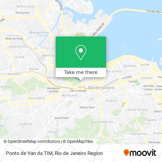 Ponto de Van da TIM map