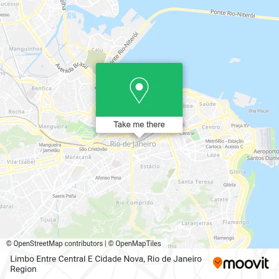 Limbo Entre Central E Cidade Nova map