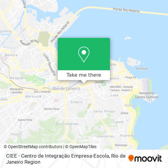 CIEE - Centro de Integração Empresa-Escola map