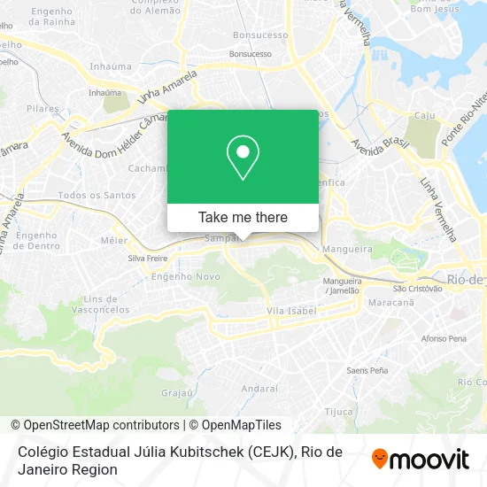 Colégio Estadual Júlia Kubitschek (CEJK) map