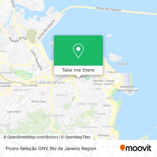 Posto Seleção GNV map