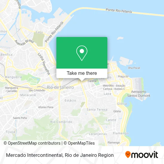 Mercado Intercontinental map