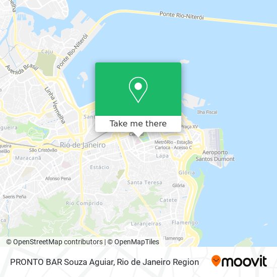 PRONTO BAR  Souza Aguiar map