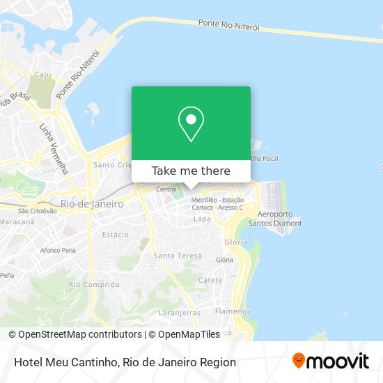 Hotel Meu Cantinho map