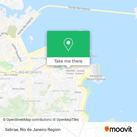 Mapa Sebrae