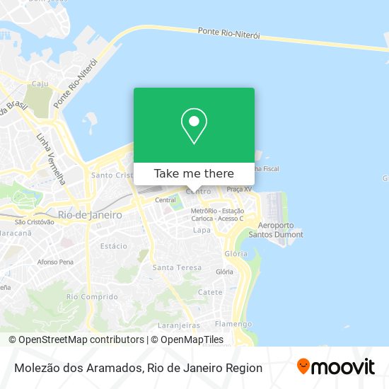 Molezão dos Aramados map