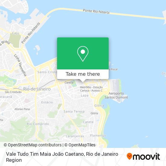 Mapa Vale Tudo Tim Maia João Caetano