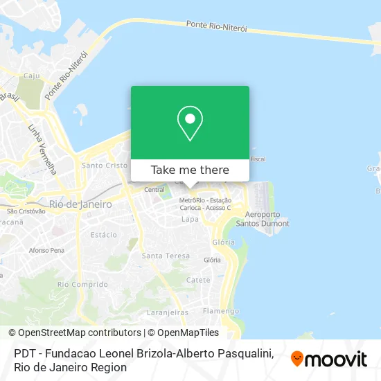 PDT - Fundacao Leonel Brizola-Alberto Pasqualini map