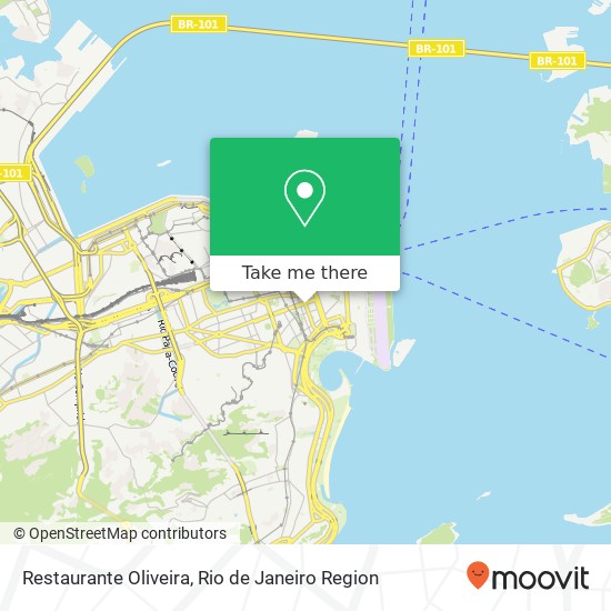 Mapa Restaurante Oliveira
