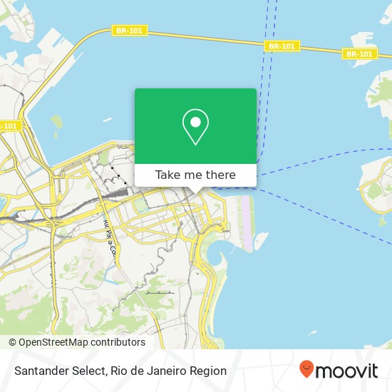 Santander Select map