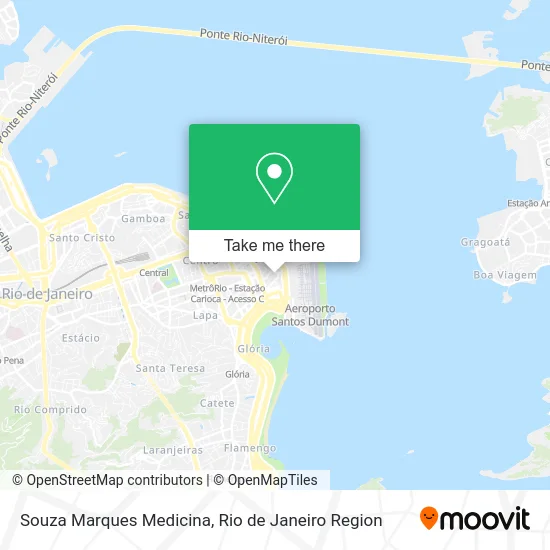 Souza Marques Medicina map