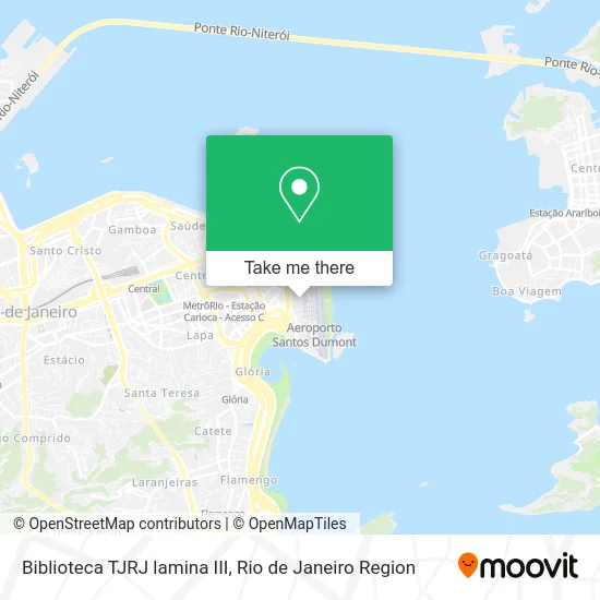 Biblioteca TJRJ lamina III map