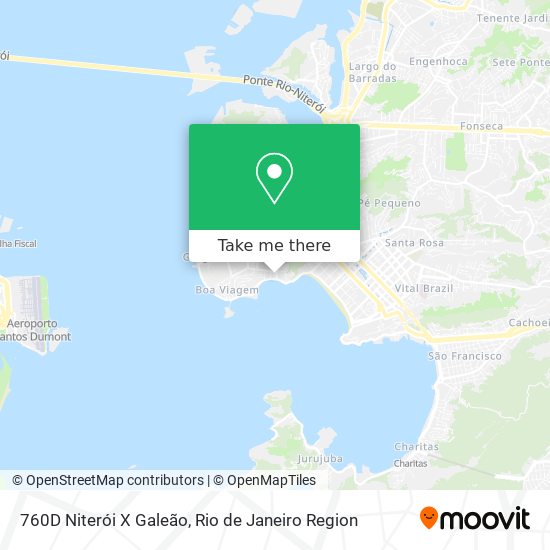 760D Niterói X Galeão map
