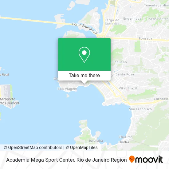 Academia Mega Sport Center map