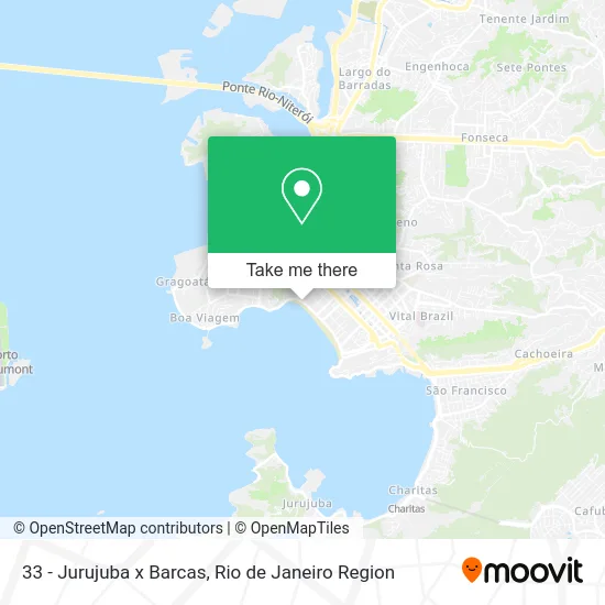 33 - Jurujuba x Barcas map