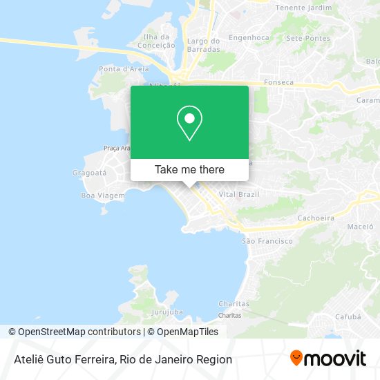 Ateliê Guto Ferreira map