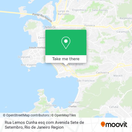 Mapa Rua Lemos Cunha esq com Avenida Sete de Setembro