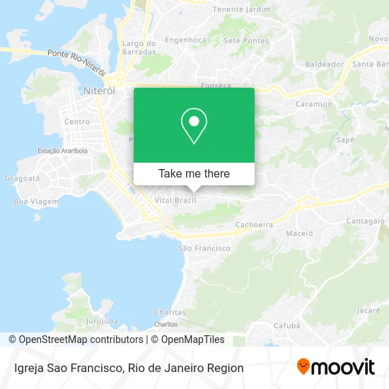 Igreja Sao Francisco map