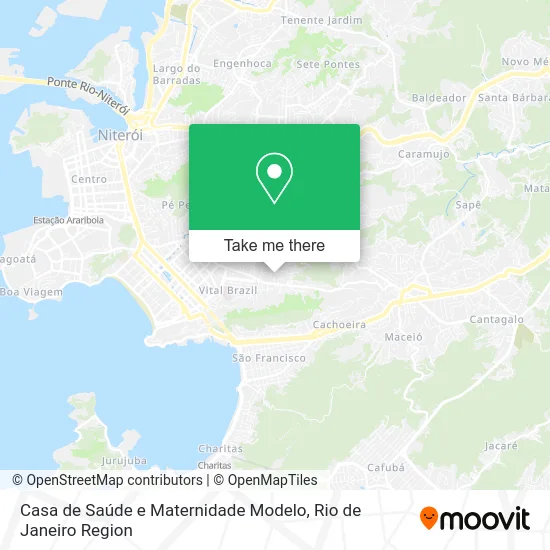 Casa de Saúde e Maternidade Modelo map