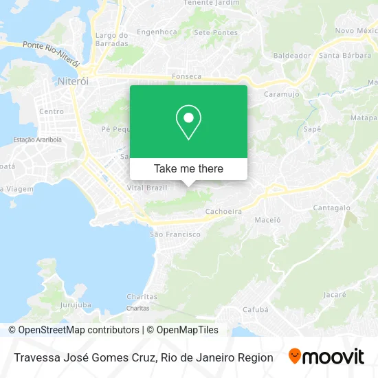 Travessa José Gomes Cruz map