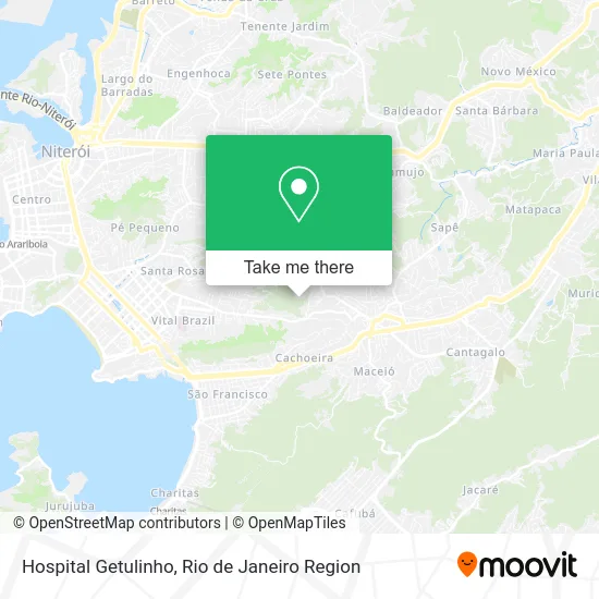 Hospital Getulinho map